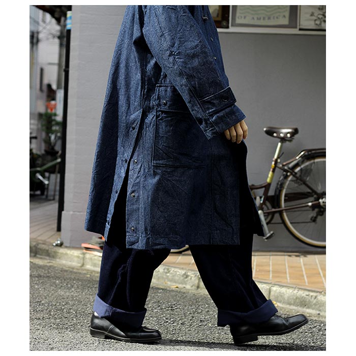 andPheb. 2022-23 COAT. 【#12 ENGINEERED GARMENTS Denim Oversized
