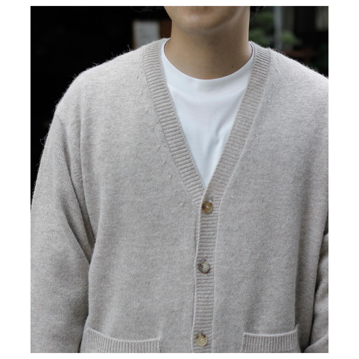 40%OFF セール バトナー BATONER ベイビー アルパカ クルミ 天竺 V