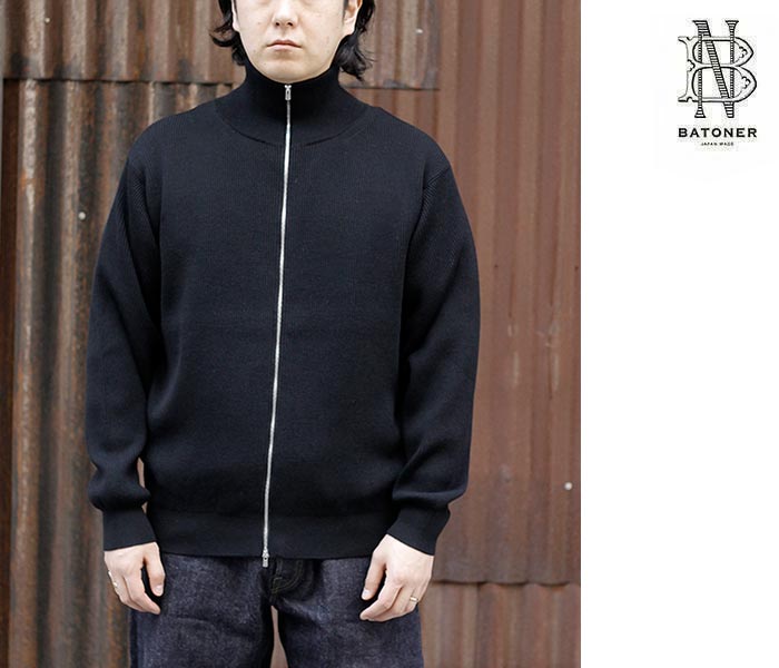 バトナー BATONER スーパー ハイツイスト ウール ドライバーズニット