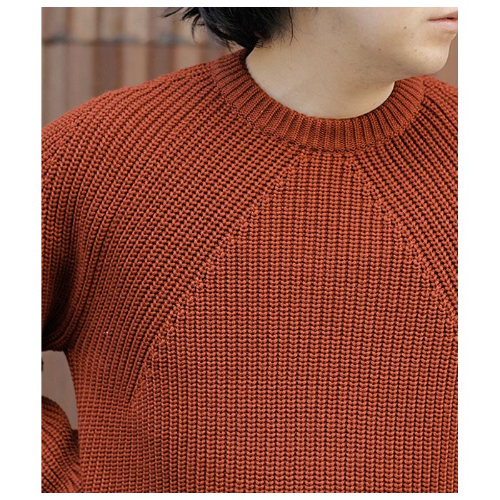 バトナー BATONER シグネチャー クルーネック セーター SIGNATURE CREW