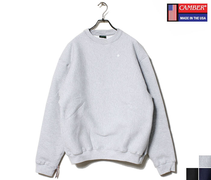 CAMBER キャンバー スウェット インダストリアル クルーネック 裏