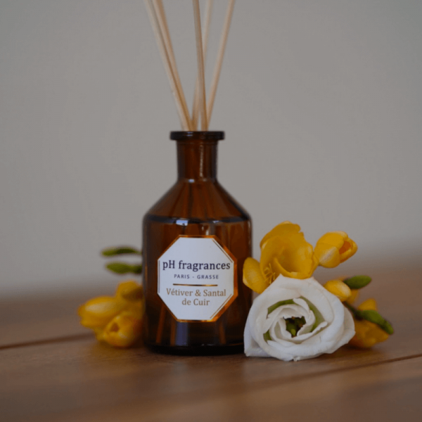 Scent Vétiver & Santal de Cuir, natural, clean, sustainable