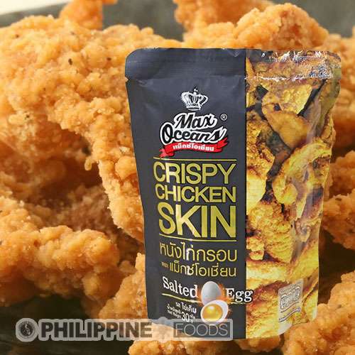 マックスオーシャンズ クリスピーチキンスキン 鳥皮揚げチップス (塩