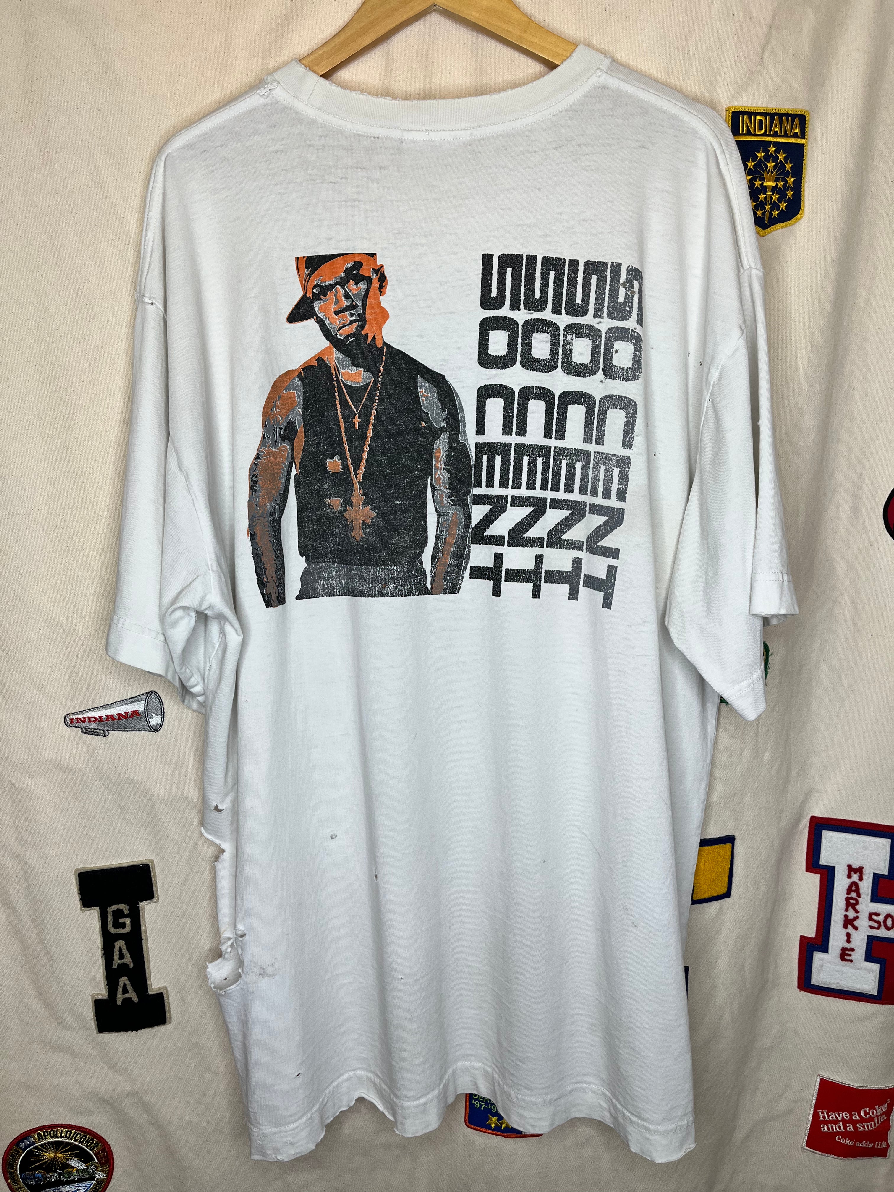 Vintage 50 Cent G Unit Soldier White Rap T-Shirt: 3XL – Philthy