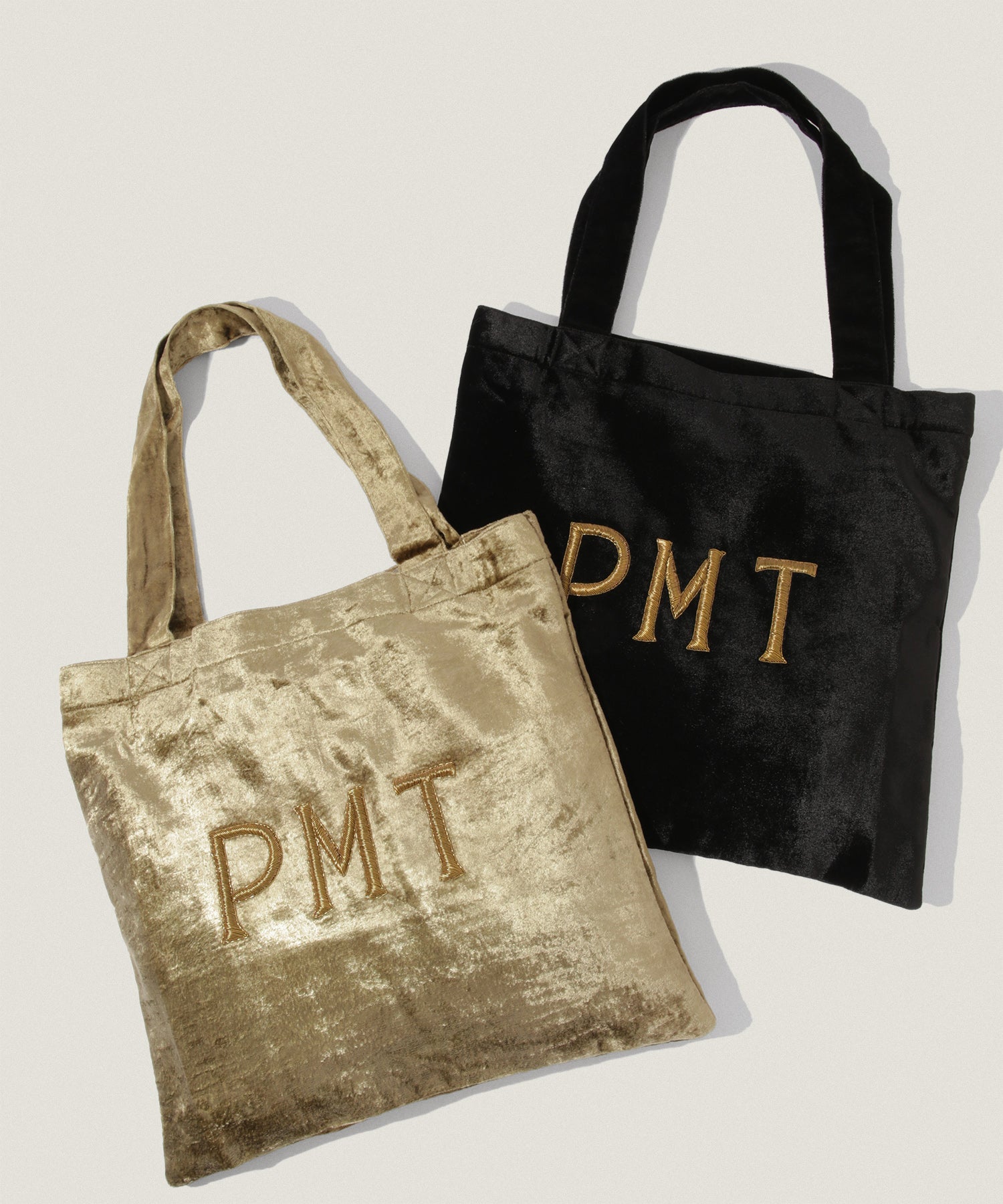 ベルベット 刺繍 トートバッグ|バッグ|PIMENTÉ-ピモンテオンラインストア