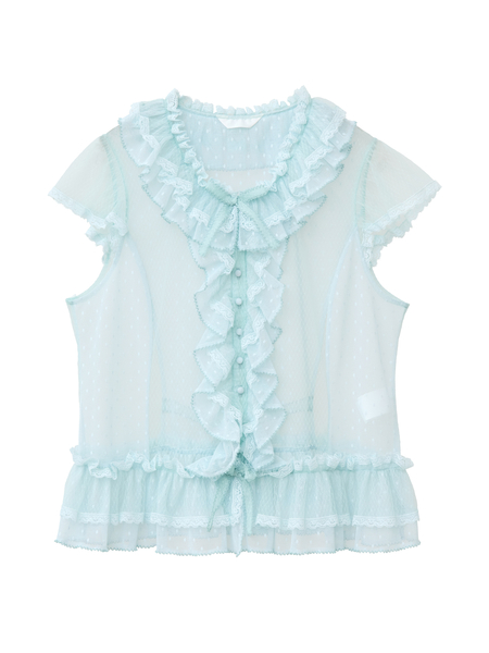 ポルカドットチュールサッシュベルト｜ピンクハウスオフィシャル