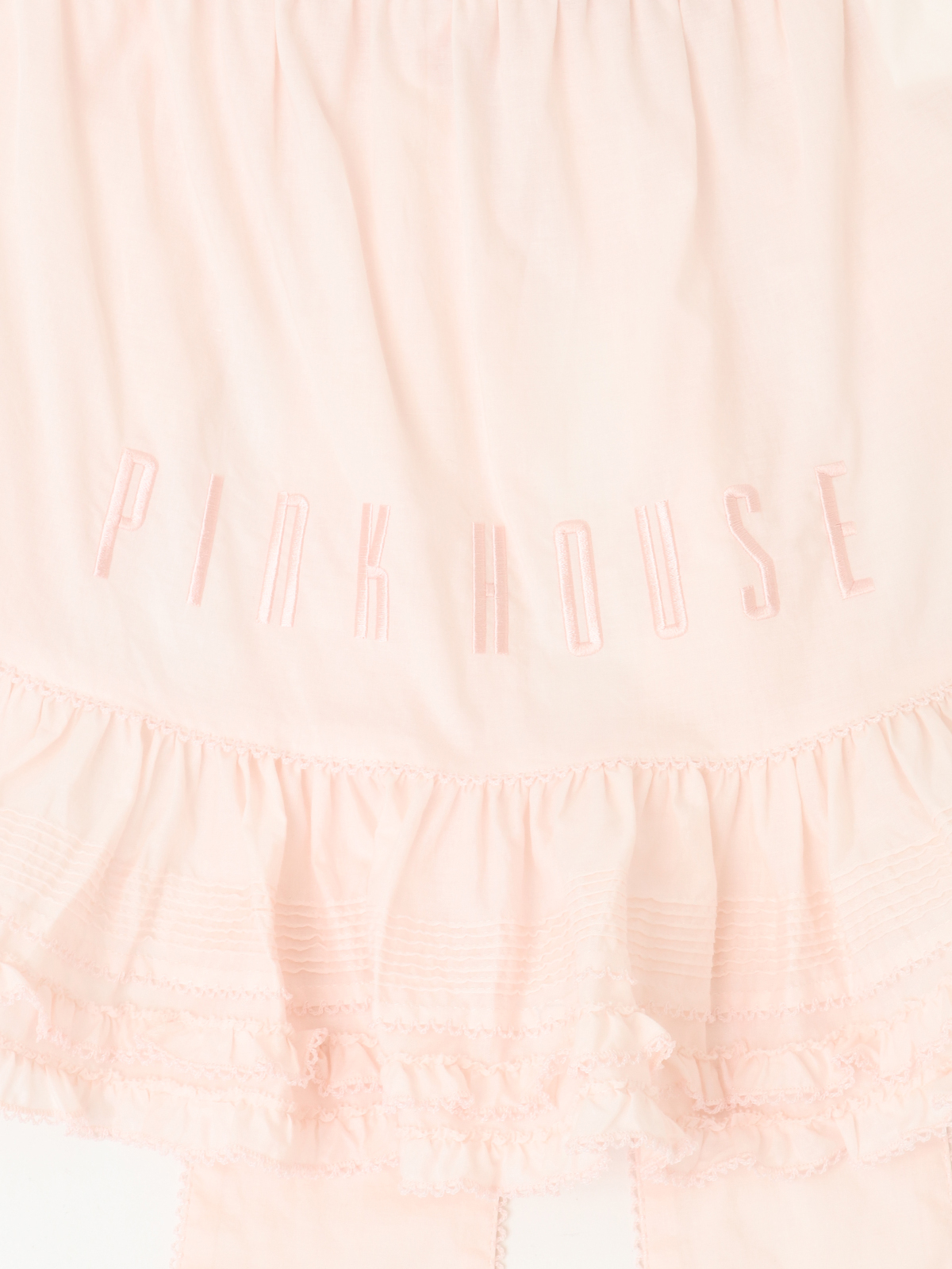 ロゴ刺繍エプロン｜ピンクハウスオフィシャルオンラインストア｜PINK