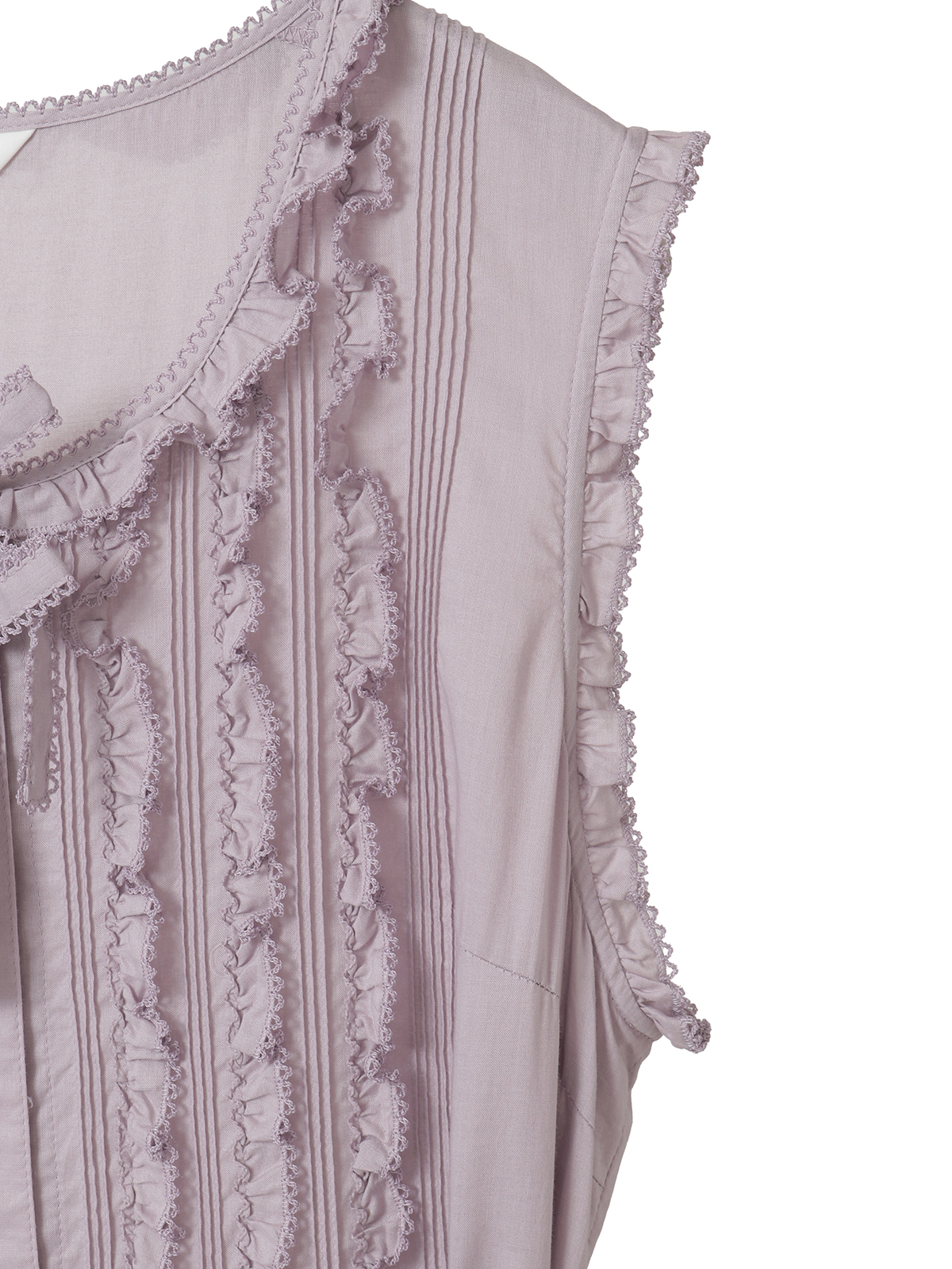 サッシュベルト付きローンフリルワンピース｜ピンクハウスオフィシャル