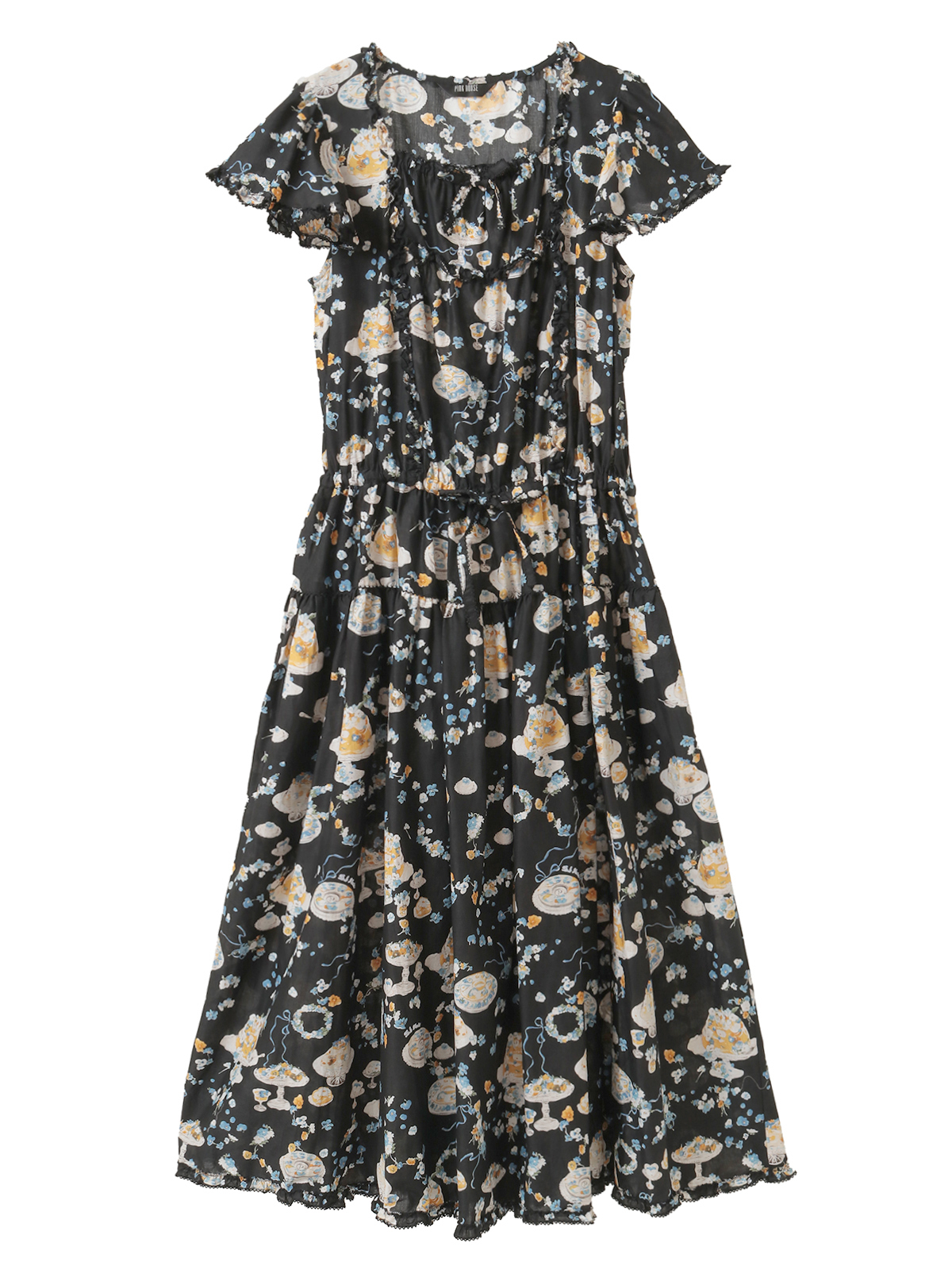 フラワーゼリープリントミディワンピース｜ピンクハウスオフィシャル