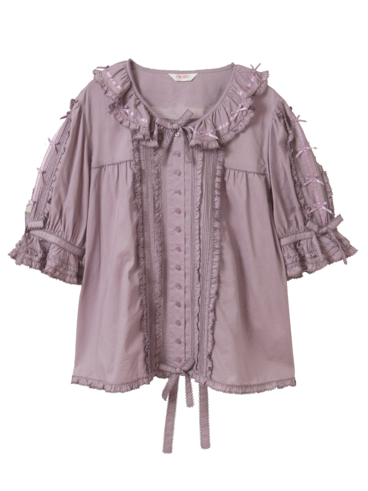 ローンフリルブラウス｜ピンクハウスオフィシャルオンラインストア