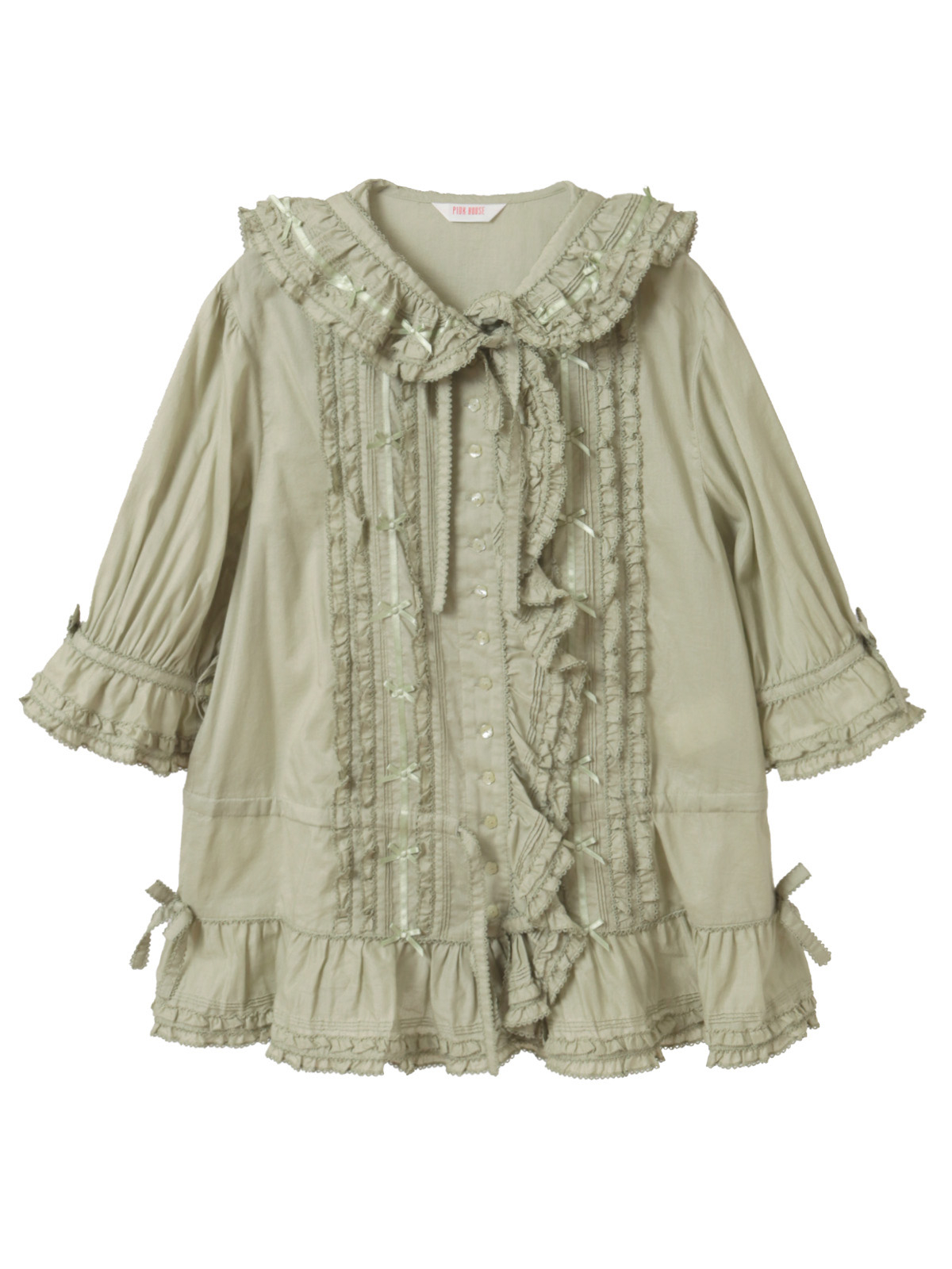 フード付きローンオーバーブラウス｜ピンクハウスオフィシャル