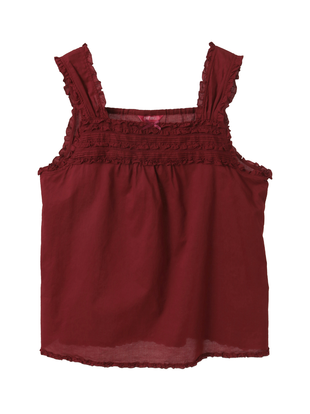 フリル使いローンキャミソール｜ピンクハウスオフィシャルオンライン