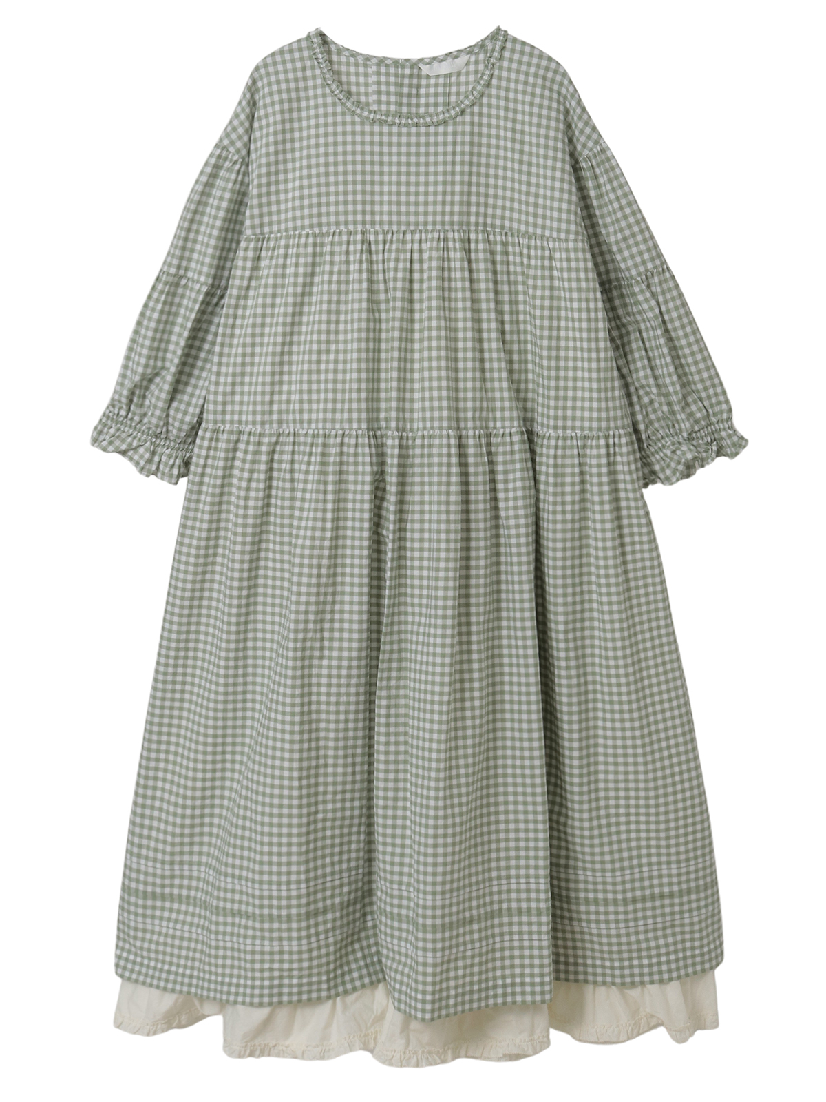 ギンガムチェックレイヤードワンピース｜ピンクハウスオフィシャル