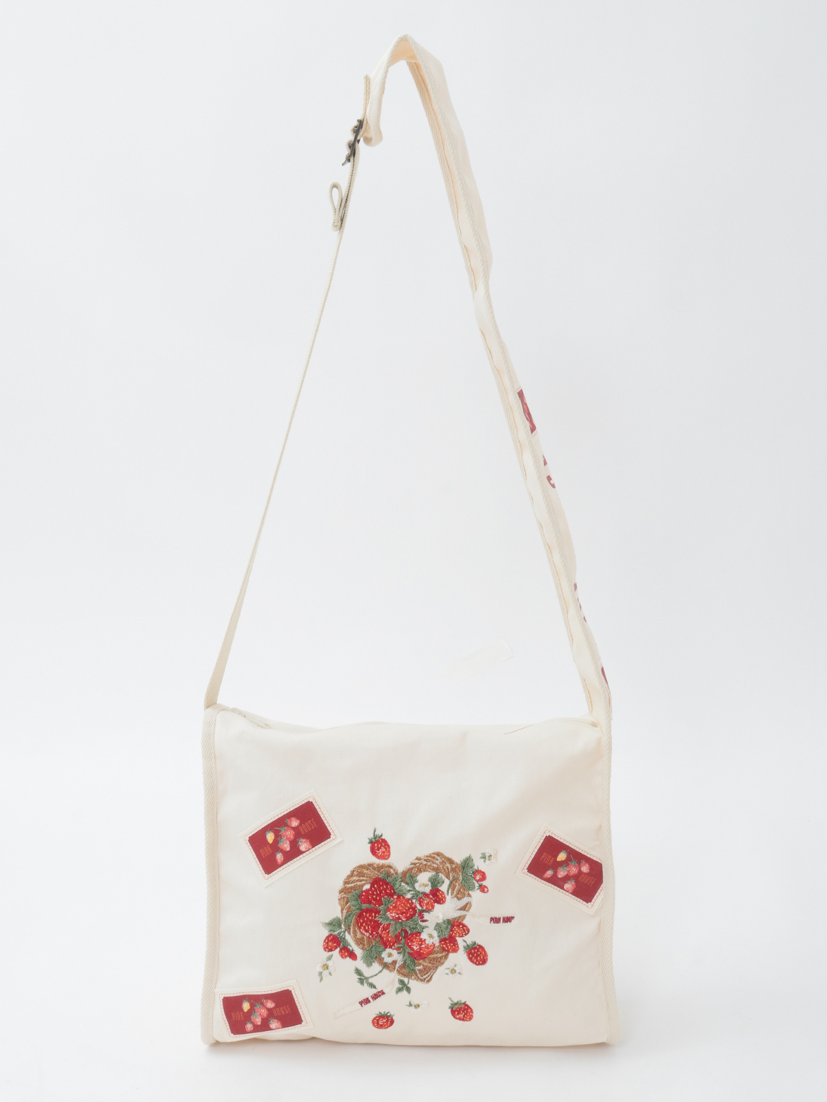 苺リース刺繍ショルダーバッグ｜ピンクハウスオフィシャルオンライン