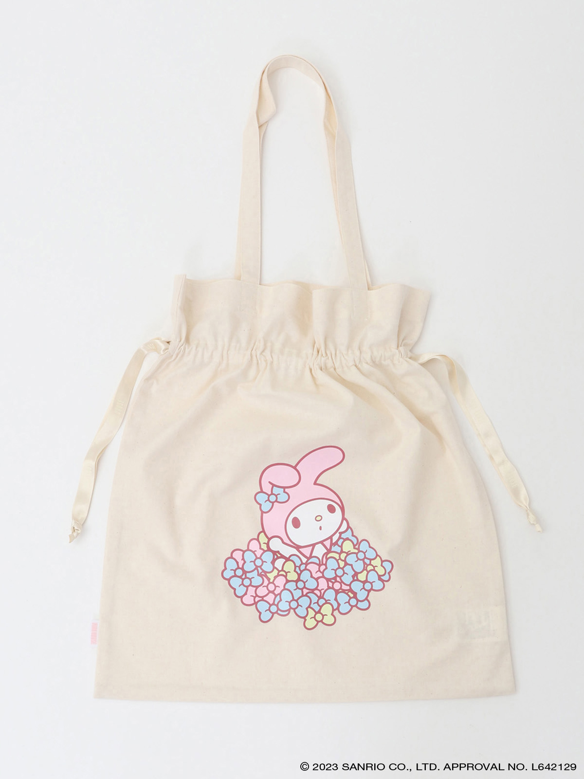 OUTLET】PINK HOUSE×マイメロディ 巾着型トートバッグ｜ピンクハウス