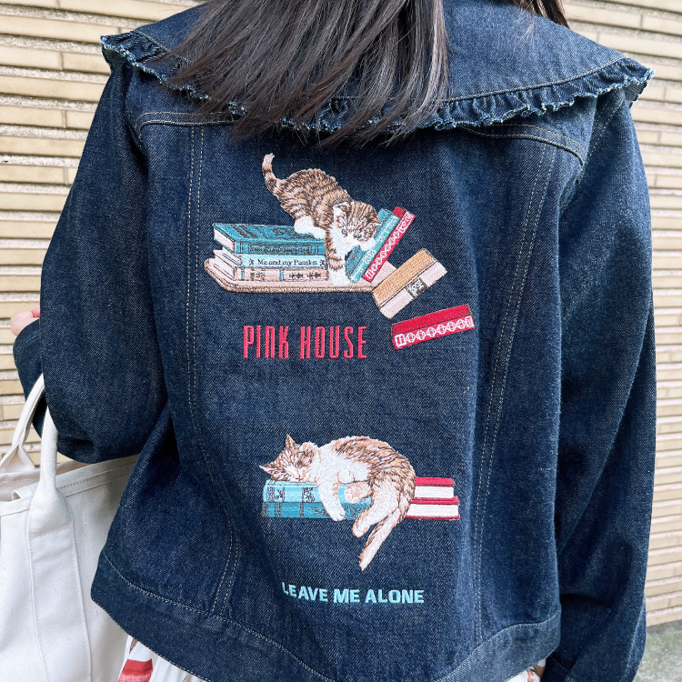 書斎の猫たち｜ピンクハウスオフィシャルオンラインストア｜PINK HOUSE