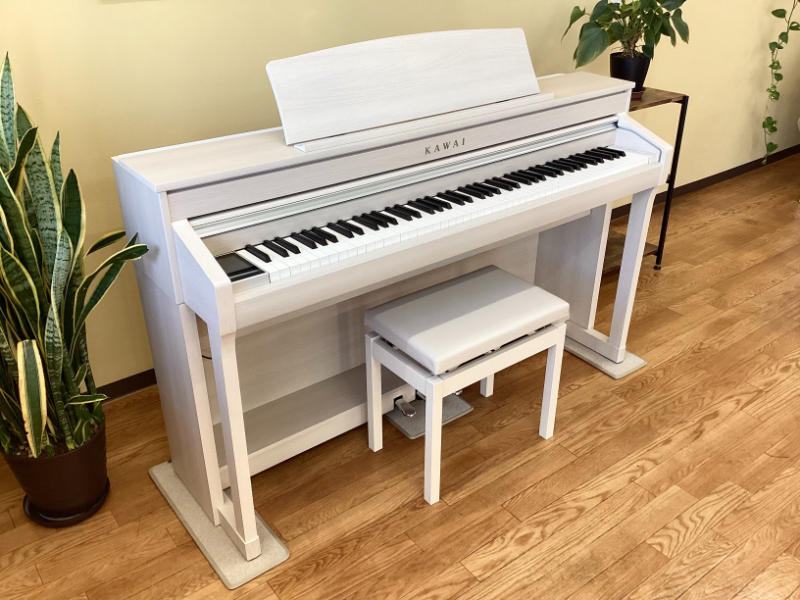 カワイ CA78A プレミアムホワイトメープル調仕上げ 中古 2019年製