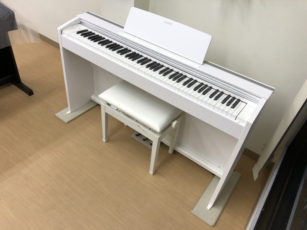 CASIO PX-2000GP 2018年製 中古 電子ピアノ 椅子付き ホワイト カシオ