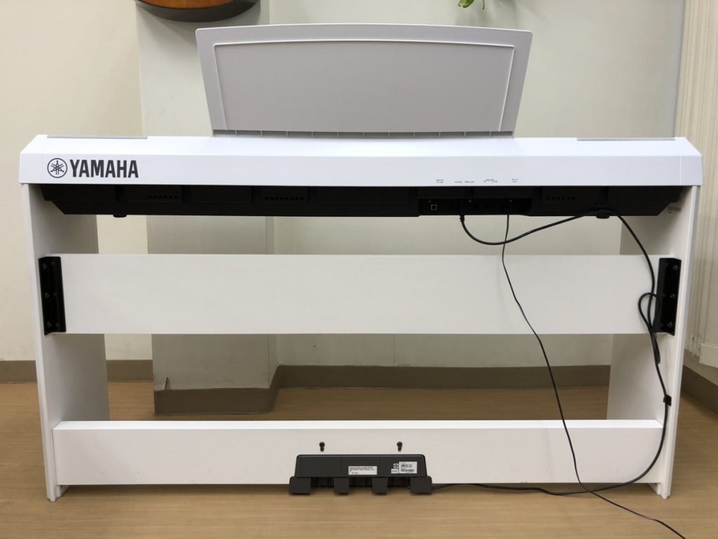 YAMAHA P-105WH 2014年製 中古 電子ピアノ スタンド付き 椅子付き