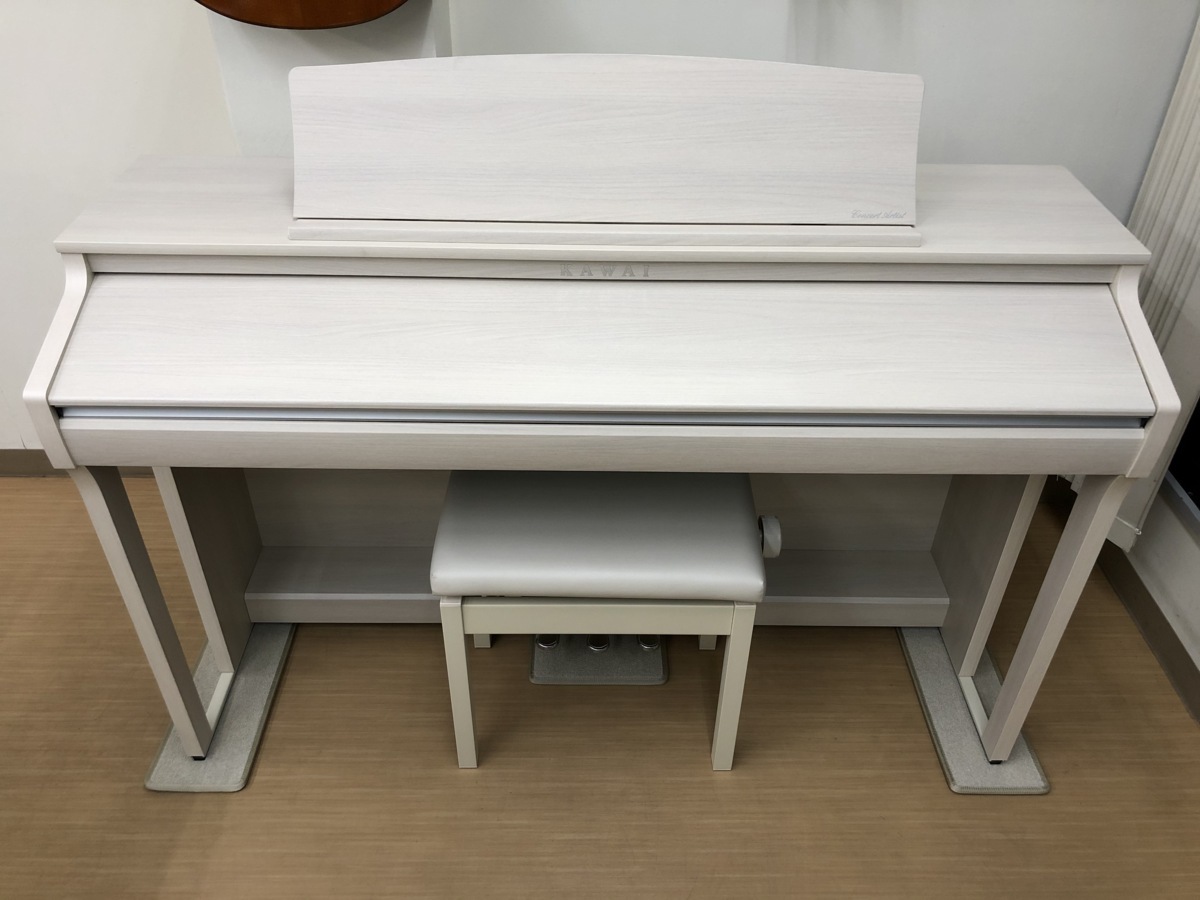 KAWAI CA48A 2018年製 中古 電子ピアノ 木製鍵盤 ホワイトメープル調