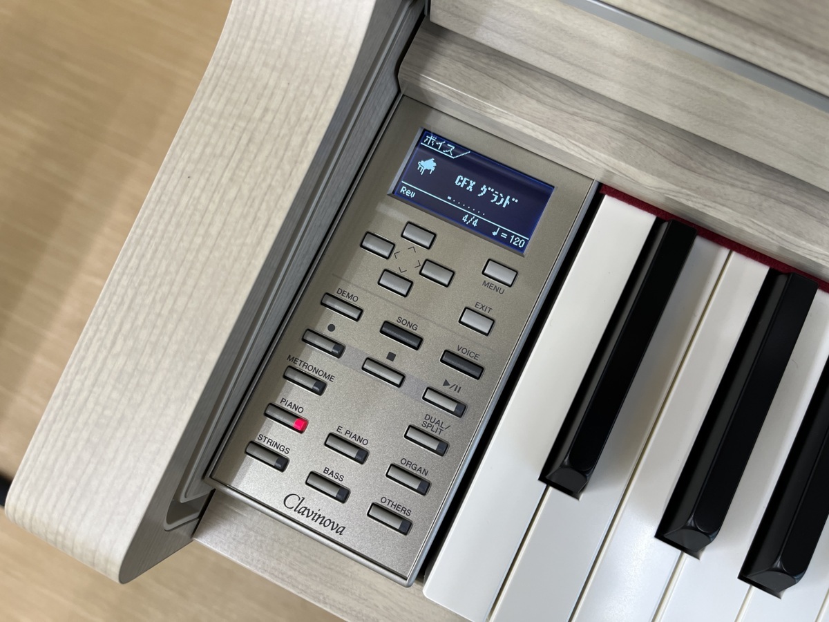 YAMAHA CLP-535WA 中古 電子ピアノ 17年製 クラビノーバ ホワイト