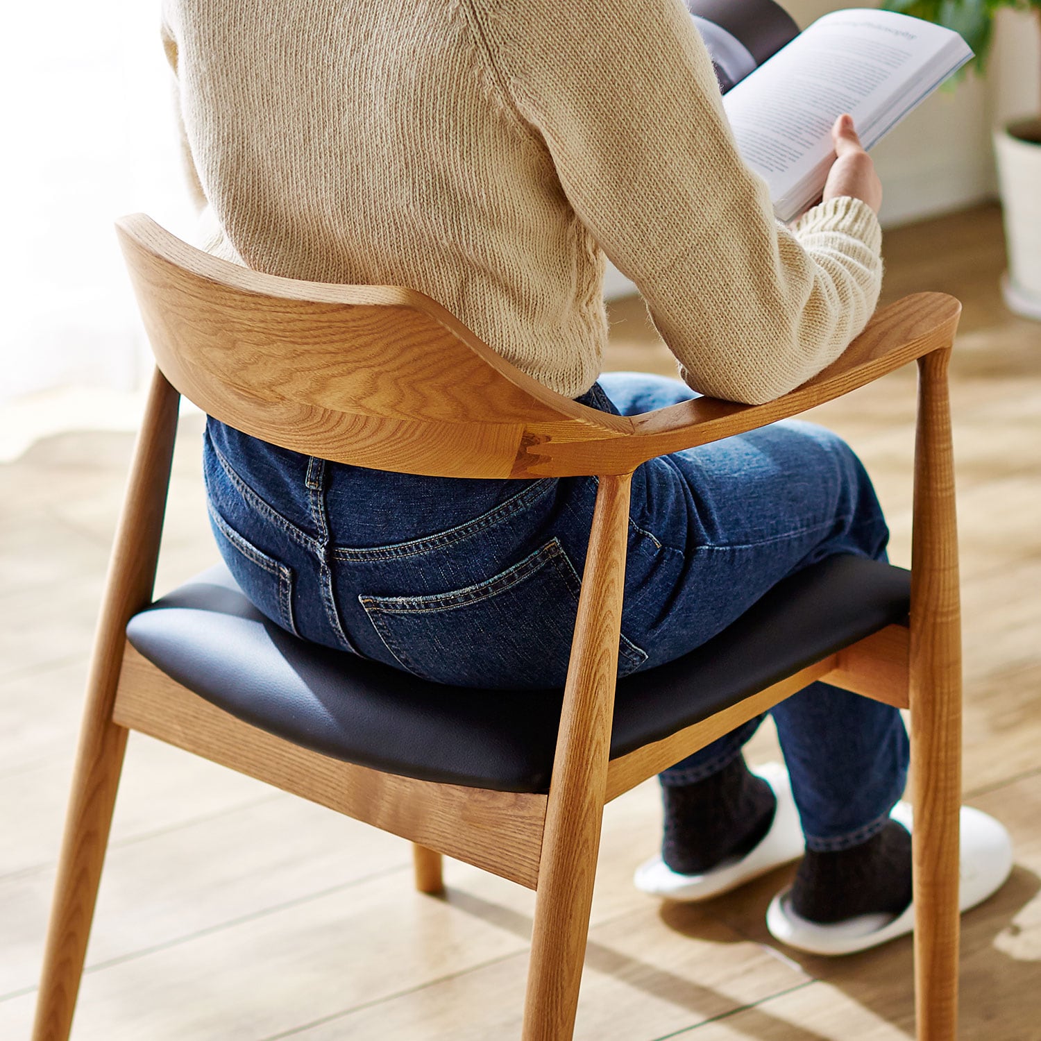 天然木のアームチェア（ダイニングチェア/ソファー/ベンチ）｜通販の