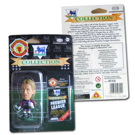 コリンシアン ピーター・シュマイケル フィギュア ＜ OKAフットボール