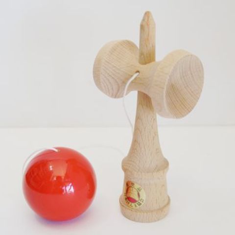 はじめてのけん玉・赤 【パピーランド】