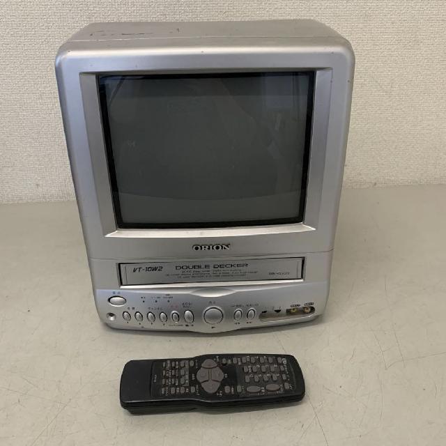 ORION VT-10W2 10型 ブラウン管テレビ リモコン付 レトロ （ その他