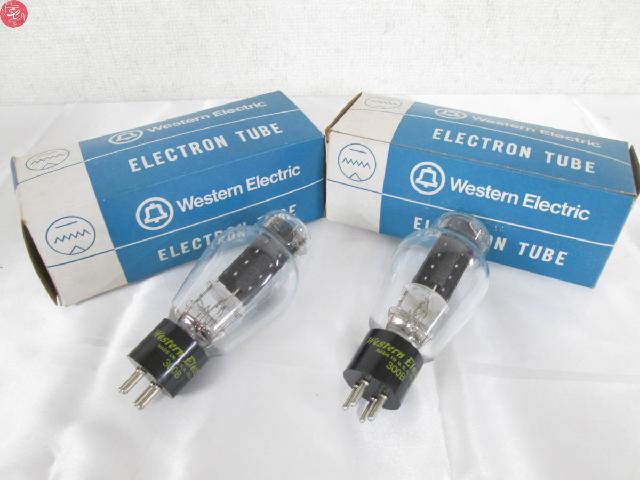 Western Electric 300B 真空管 2本セット ウエスタンエレクトリック 箱