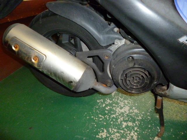 マフラーから爆音 ライブディオZX（日野オートバイの作業実績 2019