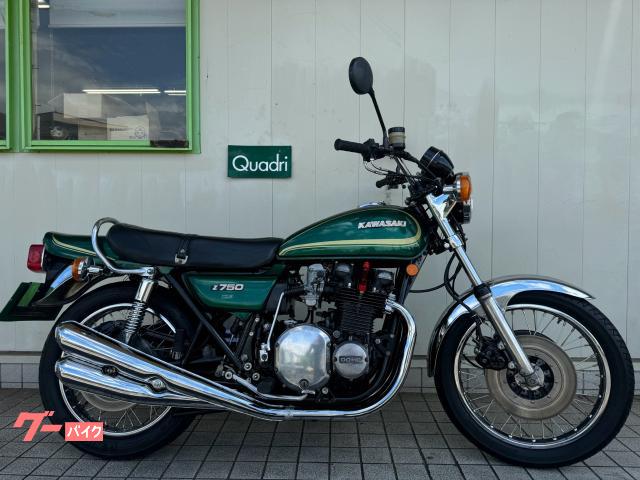 カワサキ Z750Four 純正マフラー3本新品 ホイール新品