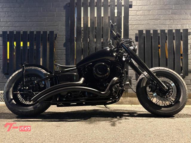 ヤマハ ドラッグスター400クラシック シングルシート ストレッチ