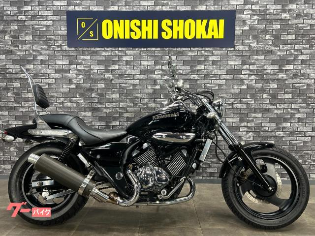 カワサキ エリミネーター250V 社外マフラー シーシーバー｜大西