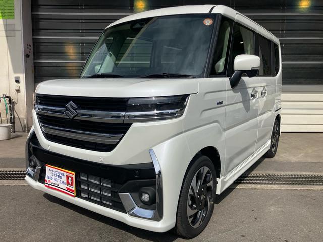 スズキ スペーシアカスタム ハイブリッドXS 4WD CVT 両側電動