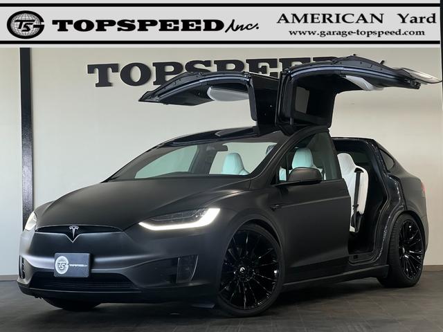 テスラ モデルX 100D マットブラックラッピング