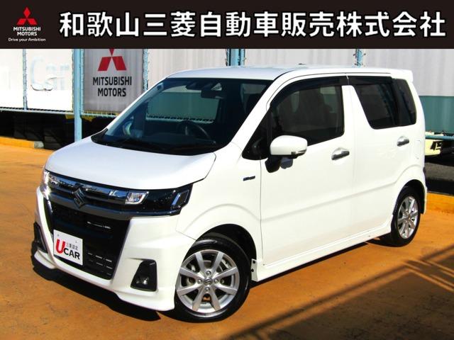 スズキ ワゴンRカスタムZ ハイブリッドZX ワンオーナー 走行浅の