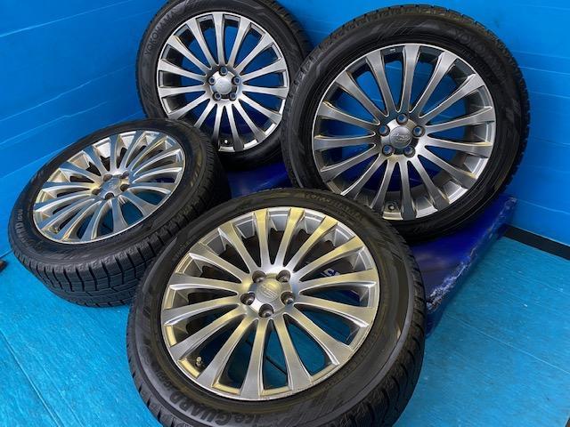 レガシィ純正18インチスタッドレスセットです。 タイヤサイズを変更