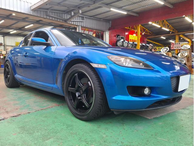 新品 ホイール交換 マツダ RX-8 CROSS SPEED CR5 18×8.5J/9.5J KENDA
