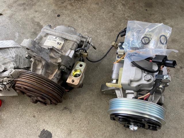 ホンダ N-BOXカスタム JF1 エアコン修理 エアコン故障 エアコン