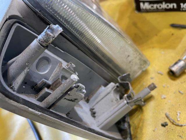 フィアット パンダ（141）ウインカー修理【東京都江戸川区 FIAT500の