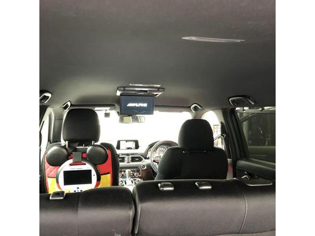 マツダCX-8】マツコネにアルパイン10インチフリップダウンモニター