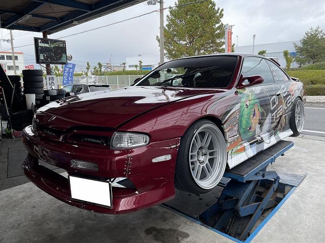 滋賀オートライフハノ S14シルビア(NA)のクラッチ交換（ORC）｜グー
