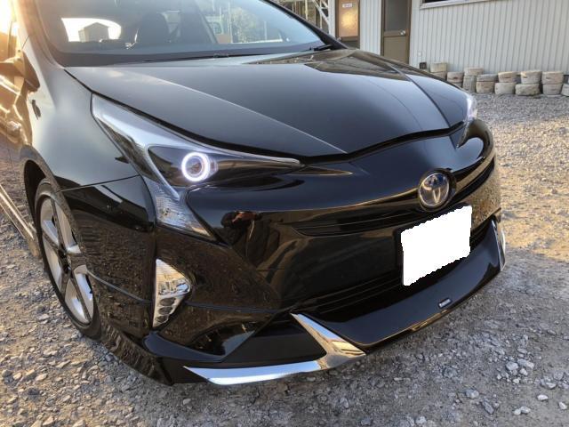 50プリウス ワンオフヘッドライト加工 イカリング｜グーネットピット