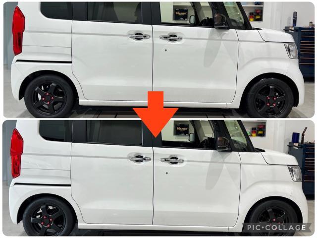 宝塚市】ホンダ N－BOX JF1 ダウンサス持ち込み取付｜グーネットピット