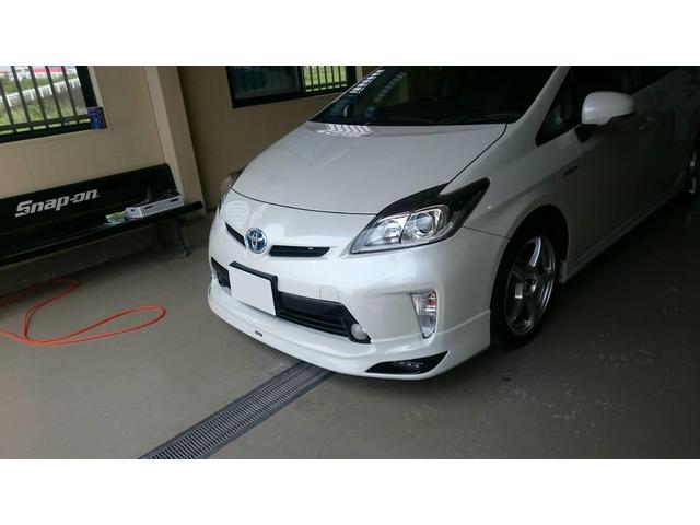 トヨタ 30 プリウス モデリスタフロントスポイラー ワレ修理 メーカー