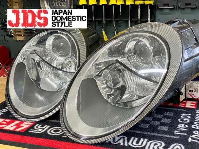 車検対応 ﾛｰﾋﾞｰﾑ】 ポルシェ 911 997 カレラ 純正ﾍｯﾄﾞﾗｲﾄ 日本仕様