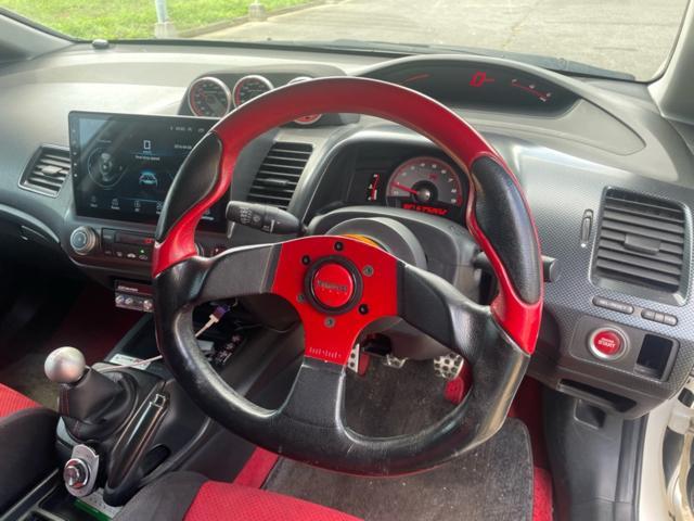 ホンダ シビックTYPE-R ステアリング交換 ステアリング脱着式 MOMO