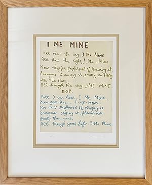 I Me Mine by George Harrison, Signed - AbeBooks