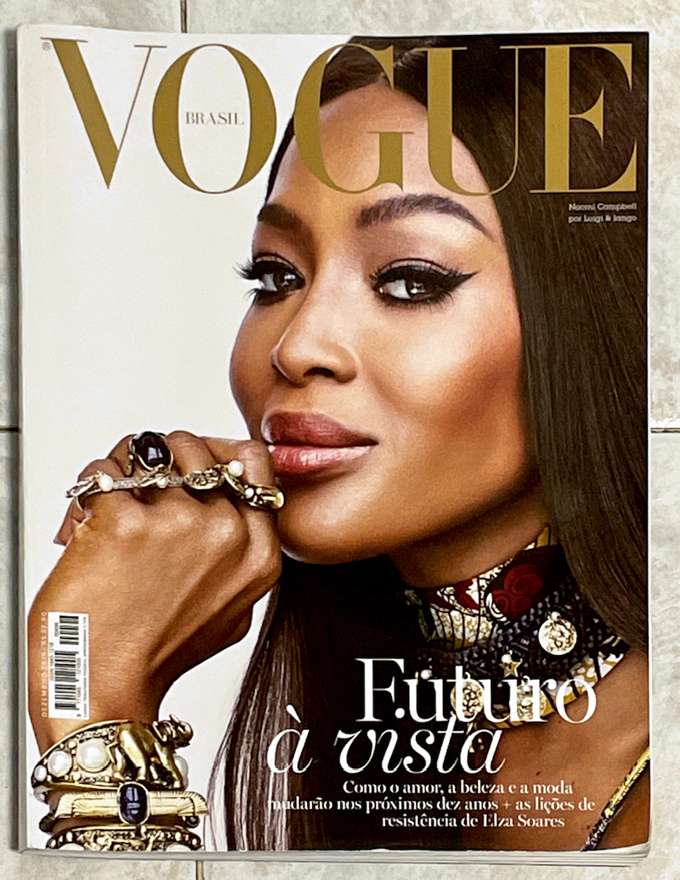 VOGUE Brazil Brasil Magazine December 2019 NAOMI CAMPBELL Kelela